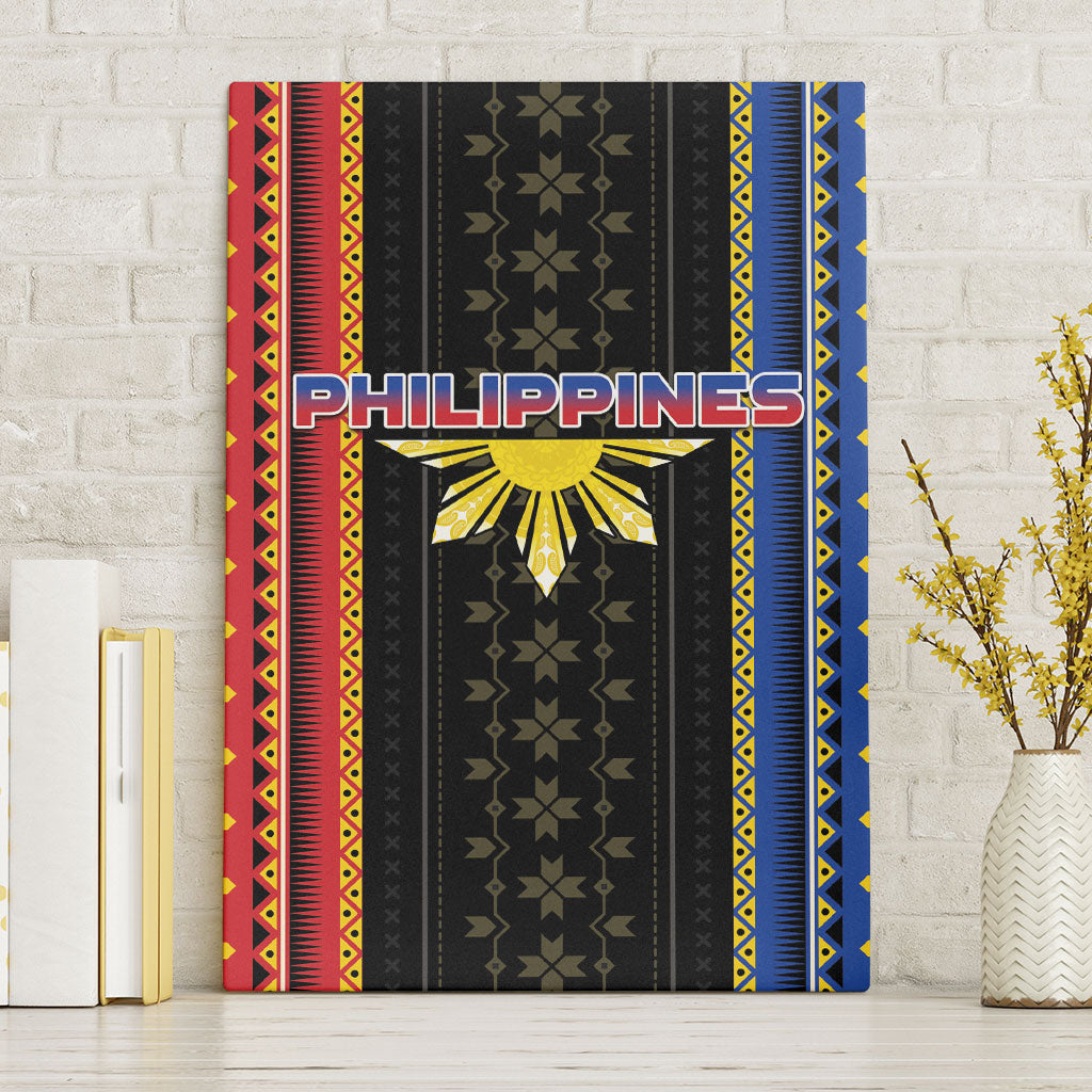 Philippines Filipinos Canvas Wall Art Igorot Tribal Inspiration Pattern Style