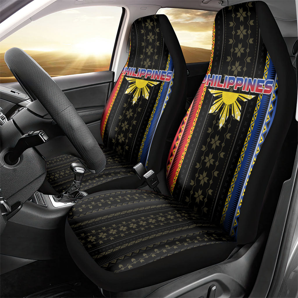 Philippines Filipinos Car Seat Cover Igorot Tribal Inspiration Pattern Style