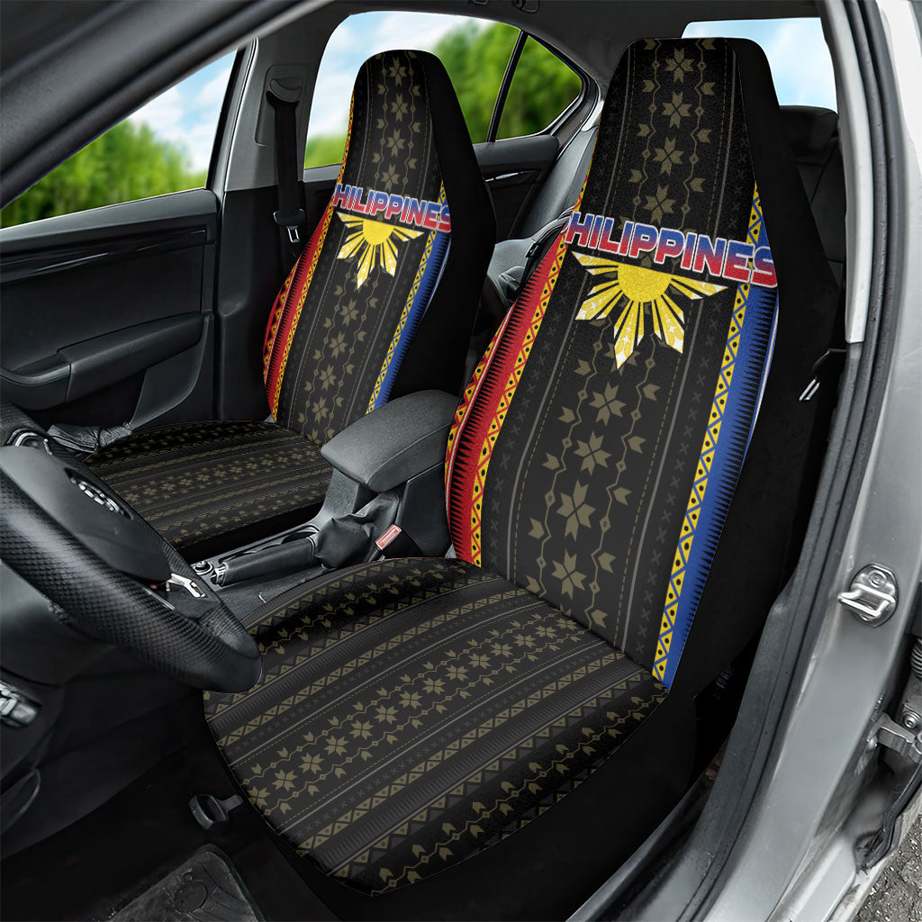 Philippines Filipinos Car Seat Cover Igorot Tribal Inspiration Pattern Style