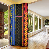 Personalised Philippines Filipinos Door Cover Igorot Tribal Inspiration Pattern Style