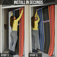 Personalised Philippines Filipinos Door Cover Igorot Tribal Inspiration Pattern Style