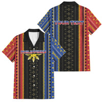 Personalised Philippines Filipinos Family Matching Puletasi and Hawaiian Shirt Igorot Tribal Inspiration Pattern Style