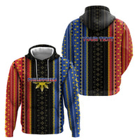 Personalised Philippines Filipinos Hoodie Igorot Tribal Inspiration Pattern Style
