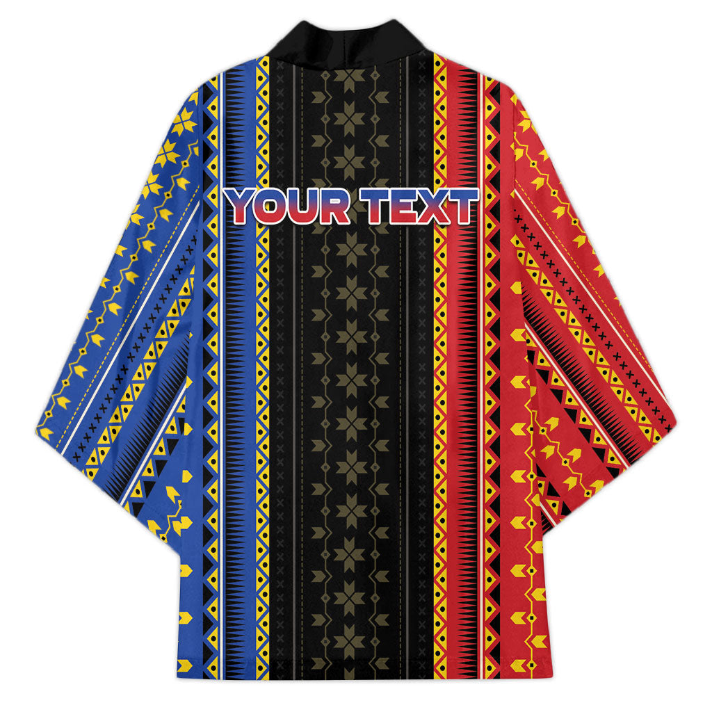 Personalised Philippines Filipinos Kimono Igorot Tribal Inspiration Pattern Style