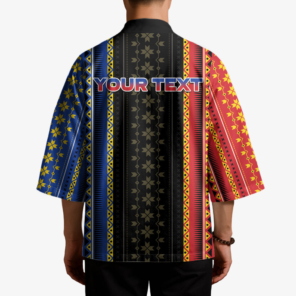 Personalised Philippines Filipinos Kimono Igorot Tribal Inspiration Pattern Style