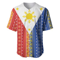 Philippines Sun Baseball Jersey Igorot Tribal Inspiration