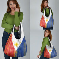 Philippines Sun Grocery Bag Igorot Tribal Inspiration