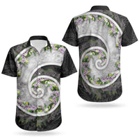 Piko Hawaii Couples Matching Mermaid Dress and Hawaiian Shirt Polynesian Pattern With Maile Pikake Honohono Lei