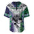 Custom New Zealand Warrior Baseball Jersey Maori Tribal Pattern