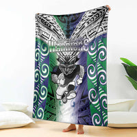 New Zealand Warrior Blanket Maori Tribal Pattern LT05 - Polynesian Pride
