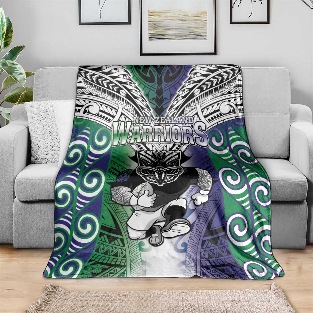 New Zealand Warrior Blanket Maori Tribal Pattern LT05 - Polynesian Pride