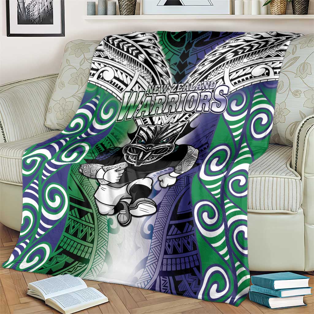 New Zealand Warrior Blanket Maori Tribal Pattern LT05 - Polynesian Pride