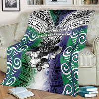 New Zealand Warrior Blanket Maori Tribal Pattern LT05 - Polynesian Pride