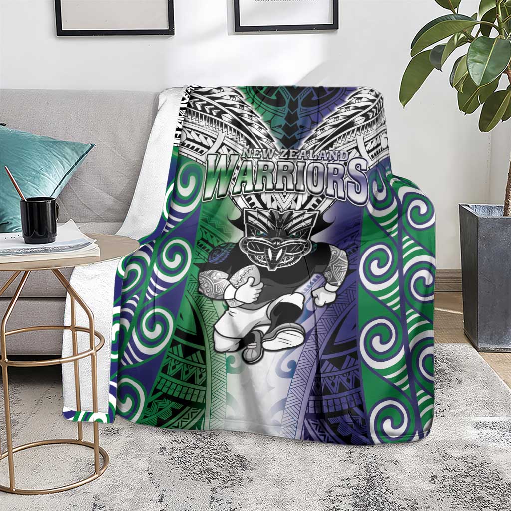 New Zealand Warrior Blanket Maori Tribal Pattern LT05 - Polynesian Pride