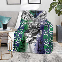 New Zealand Warrior Blanket Maori Tribal Pattern LT05 - Polynesian Pride