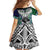 Custom New Zealand Warrior Family Matching Mermaid Dress and Hawaiian Shirt Maori Tribal Pattern