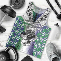 Custom New Zealand Warrior Men Tank Top - Maori Tribal Pattern LT05 - Polynesian Pride