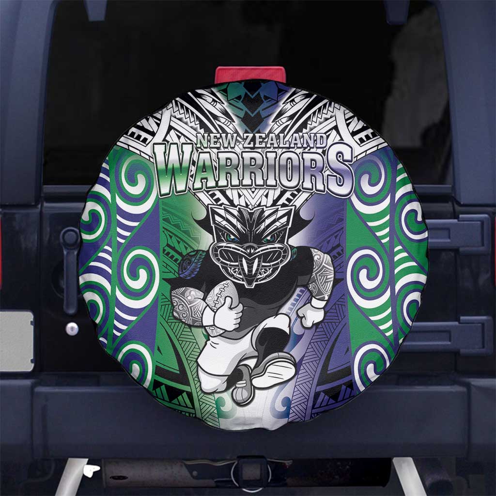 New Zealand Warrior Spare Tire Cover Maori Tribal Pattern LT05 - Polynesian Pride
