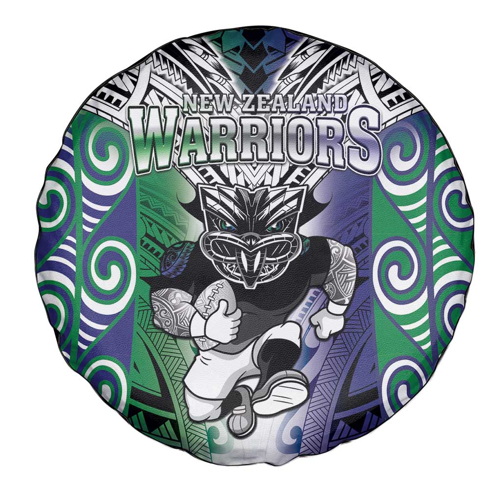 New Zealand Warrior Spare Tire Cover Maori Tribal Pattern LT05 - Polynesian Pride