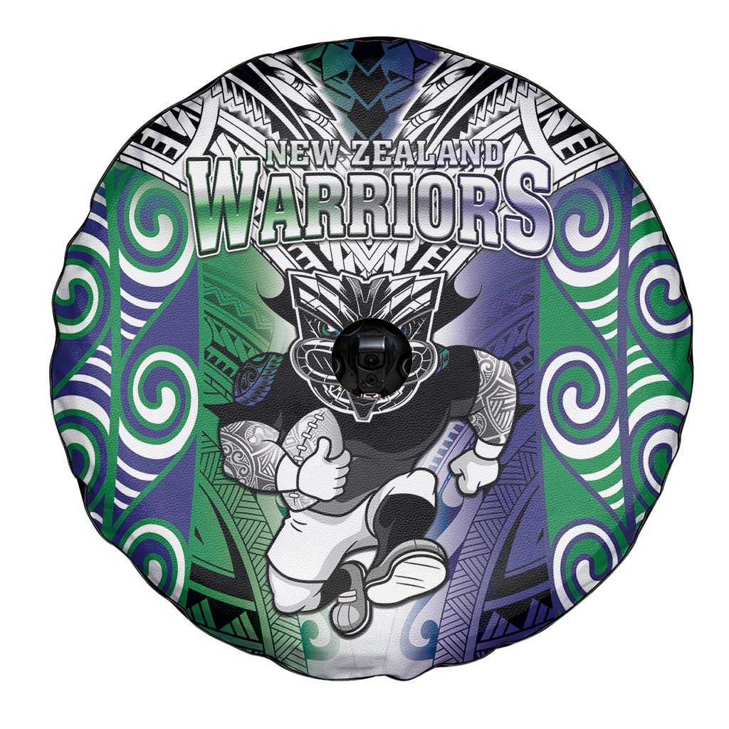 New Zealand Warrior Spare Tire Cover Maori Tribal Pattern LT05 - Polynesian Pride