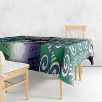 New Zealand Warrior Tablecloth Maori Tribal Pattern LT05 - Polynesian Pride