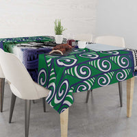 New Zealand Warrior Tablecloth Maori Tribal Pattern LT05 - Polynesian Pride
