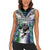 Custom New Zealand Warrior Women Sleeveless Polo Shirt Maori Tribal Pattern