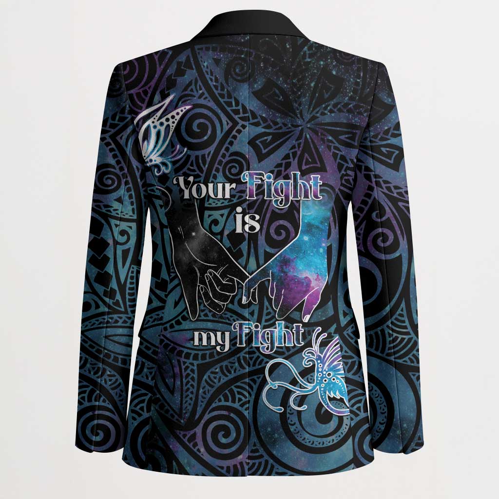 Suicide Awareness Blazer You Are Not Alone - Polynesian Pride