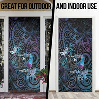 Suicide Awareness Door Cover You Are Not Alone - Polynesian Pride