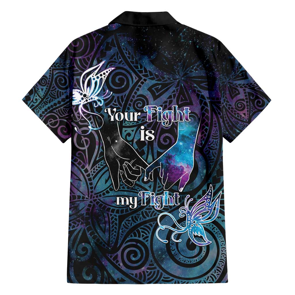 Suicide Awareness Family Matching Puletasi and Hawaiian Shirt You Are Not Alone LT05 - Polynesian Pride