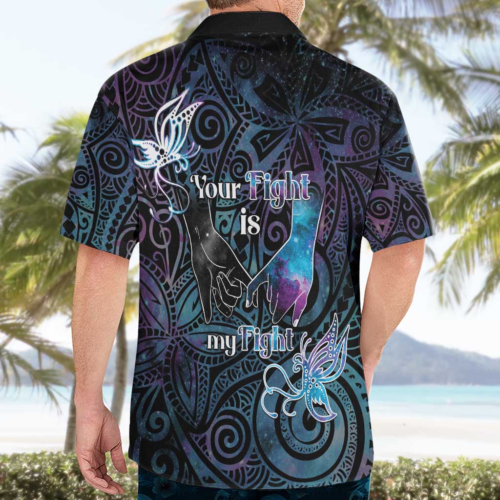 Suicide Awareness Hawaiian Shirt You Are Not Alone - Polynesian Pride