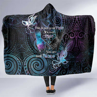 Suicide Awareness Hooded Blanket You Are Not Alone - Polynesian Pride