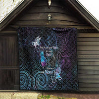 Suicide Awareness Quilt You Are Not Alone - Polynesian Pride