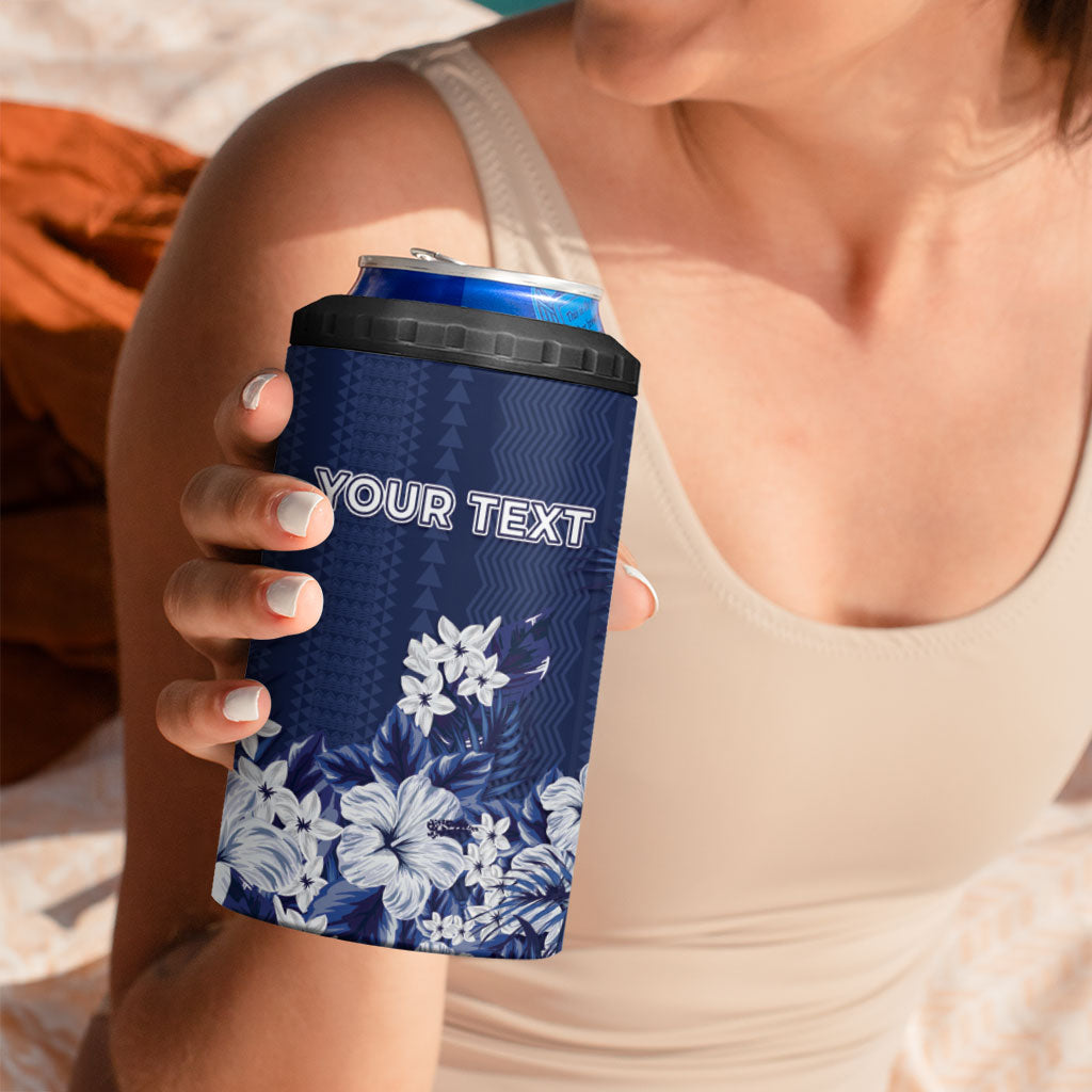 Personalized Utah State 4 in 1 Can Cooler Tumbler Polynesian Style LT05 - Polynesian Pride