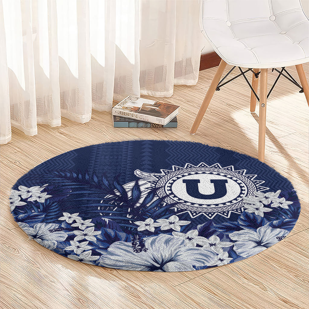 Utah State Round Carpet Polynesian Style LT05 - Polynesian Pride