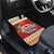 French Polynesia Christmas Car Mats Coat Of Arms Merry Xmas