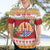 French Polynesia Christmas Hawaiian Shirt Coat Of Arms Merry Xmas