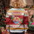 French Polynesia Christmas Kid Ugly Christmas Sweater Coat Of Arms Merry Xmas