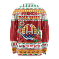 French Polynesia Christmas Long Sleeve Shirt Coat Of Arms Merry Xmas