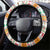 French Polynesia Christmas Steering Wheel Cover Coat Of Arms Merry Xmas