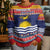 Kiribati Christmas Kid Ugly Christmas Sweater Coat Of Arms Tekeraoi Te Kiritimati