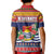 Kiribati Christmas Kid Polo Shirt Coat Of Arms Tekeraoi Te Kiritimati