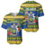 Solomon Islands Christmas Baseball Jersey Coat Of Arms Merry Xmas