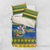 Solomon Islands Christmas Bedding Set Coat Of Arms Merry Xmas