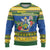 Solomon Islands Christmas Ugly Christmas Sweater Coat Of Arms Merry Xmas