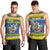 Solomon Islands Christmas Men Tank Top Coat Of Arms Merry Xmas