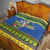 Solomon Islands Christmas Quilt Coat Of Arms Merry Xmas