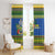 Solomon Islands Christmas Window Curtain Coat Of Arms Merry Xmas