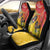 New Zealand Piwakawaka Christmas Car Seat Cover With Maori Pattern