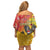 New Zealand Piwakawaka Christmas Family Matching Off Shoulder Short Dress and Hawaiian Shirt With Maori Pattern